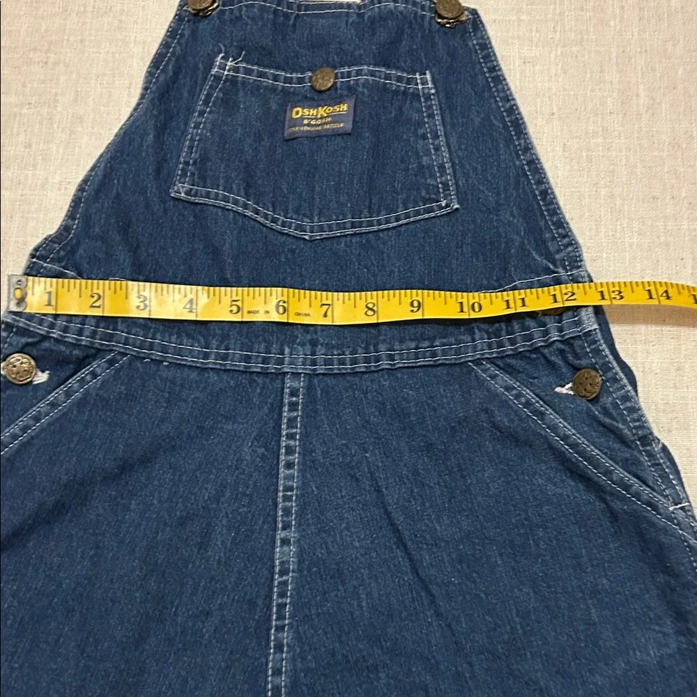 Vintage OshKosh B'gosh Dress Women’s/Youth 5 Blue Denim Overalls Western
